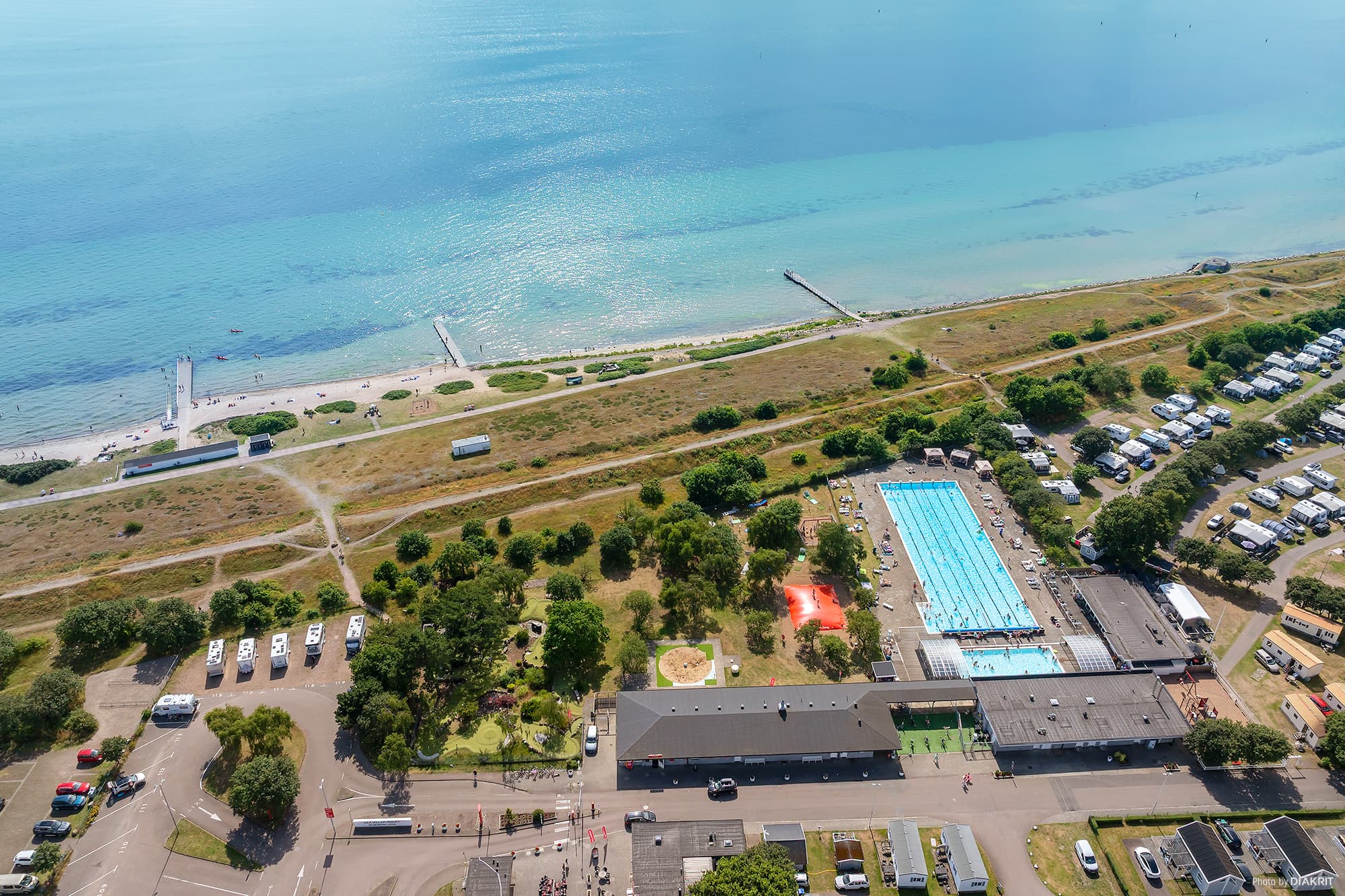 Campingplatz in Helsingborg direkt am Meer bei First Camp Råå Vallar