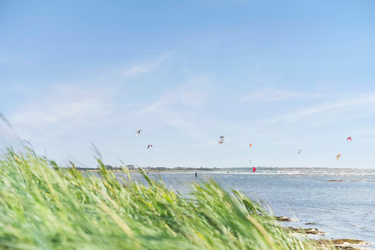 Stellplätze mit Meeresblick bei Camping Südschweden in Björkäng – Varberg.