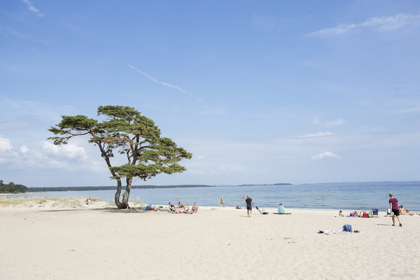 Endloser Sandstrand bei Camping Südschweden in First Camp Åhus – Kristianstad.