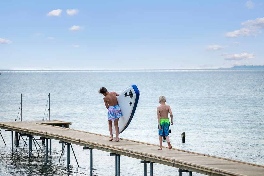 Die schönsten Strände in Dänemark Bøsøre Strand ruhiges Wasser Ostsee