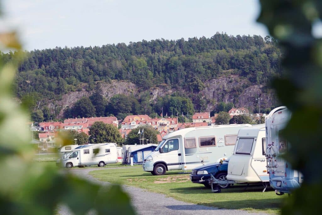 Gränna – Vättern, Campingplatz in Schweden mit Blick auf den Vätternsee.