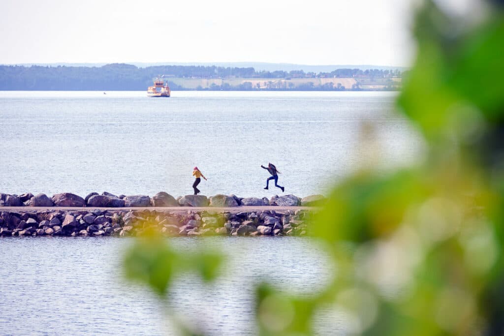 Gränna – Vättern, Campingplatz in Schweden mit Blick auf den Vätternsee.