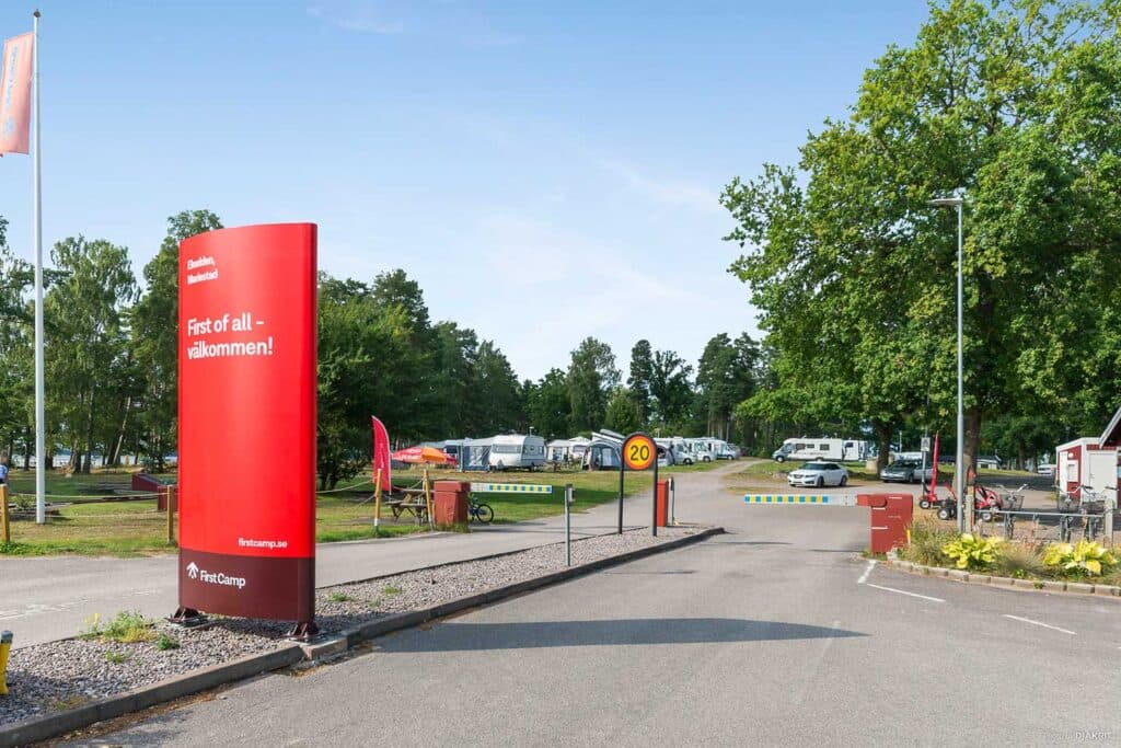 Camping Mariestad: entspannen, baden und die Natur genießen.