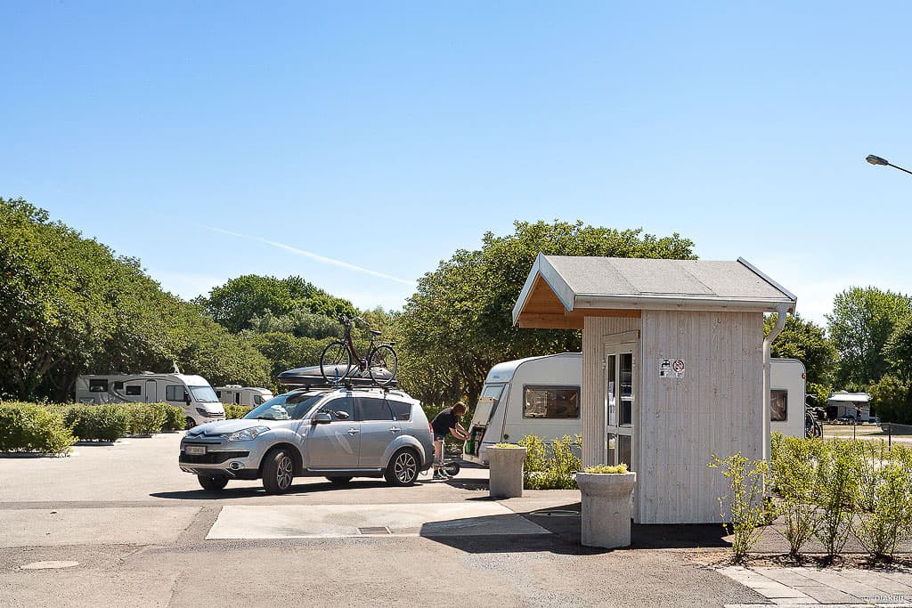 Campingservicegebäude auf First Camp Sibbarp