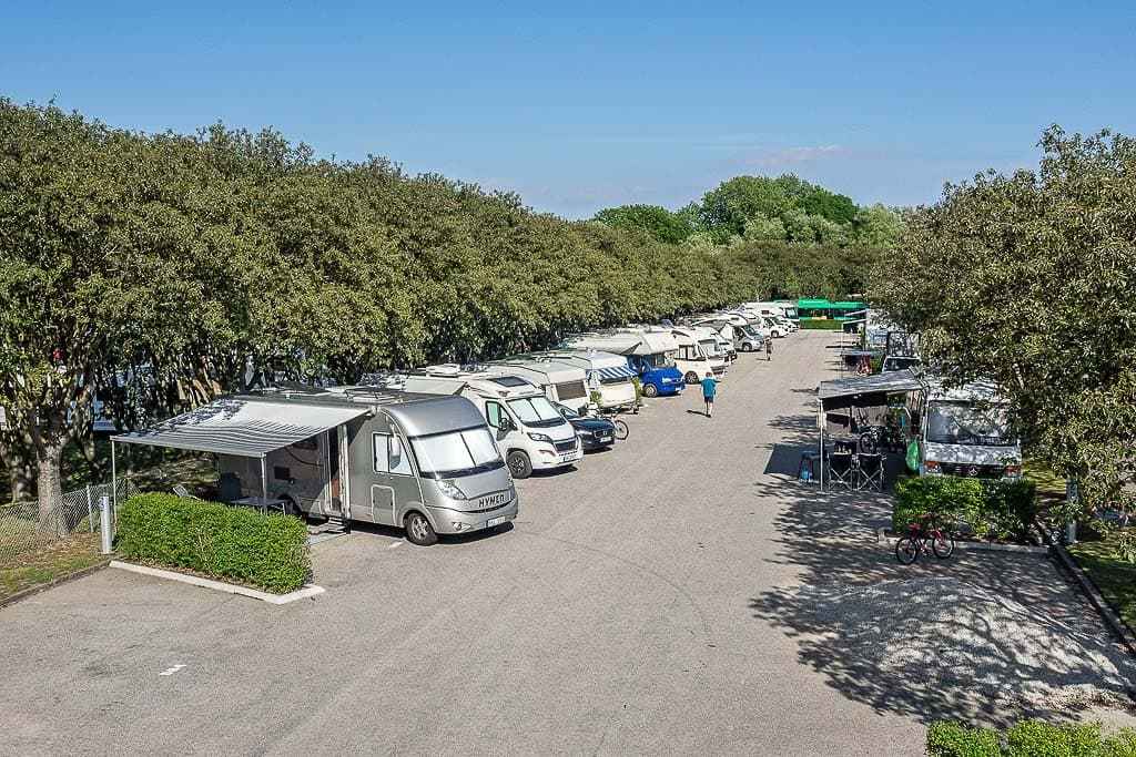 Wohnmobilcamping in Malmö mit Stromanschluss