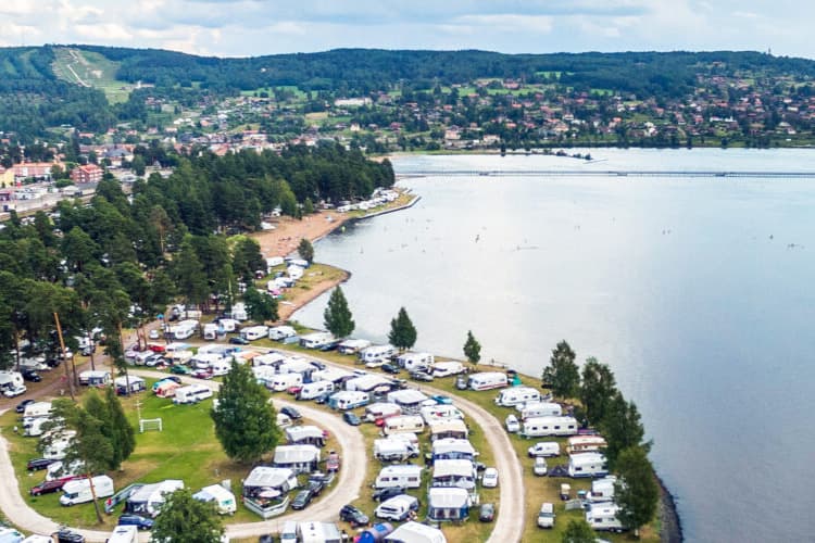 Siljansbadet - Rättvik, Campingplatz in Dalarna Schweden