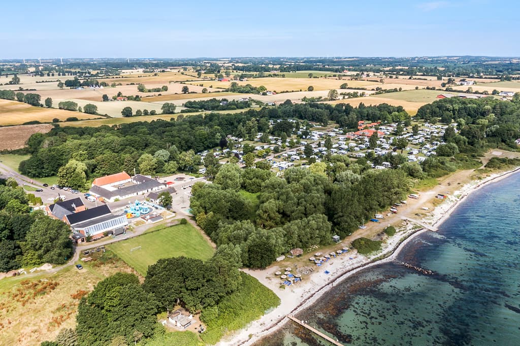 Camping in Dänemark, Bøsøre Strand – Fyn