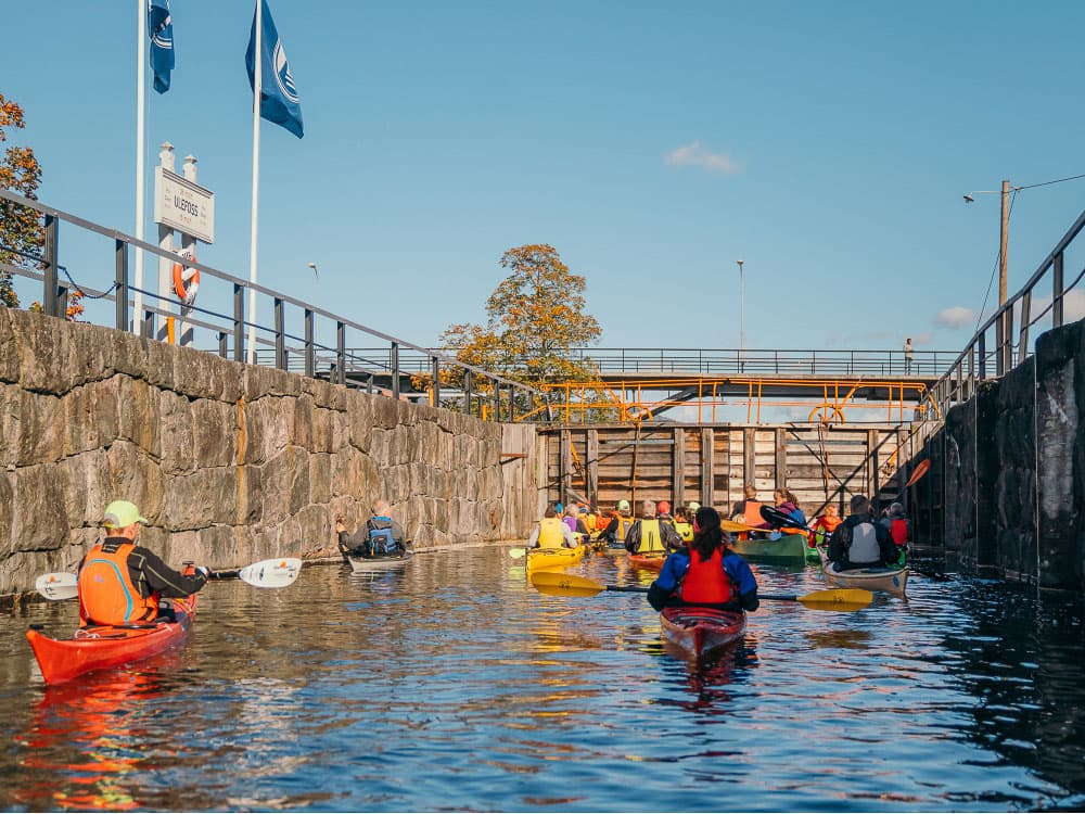 First Camp Lunde – Telemark: Ein Campingplatz in Norwegen am Telemarkkanal.