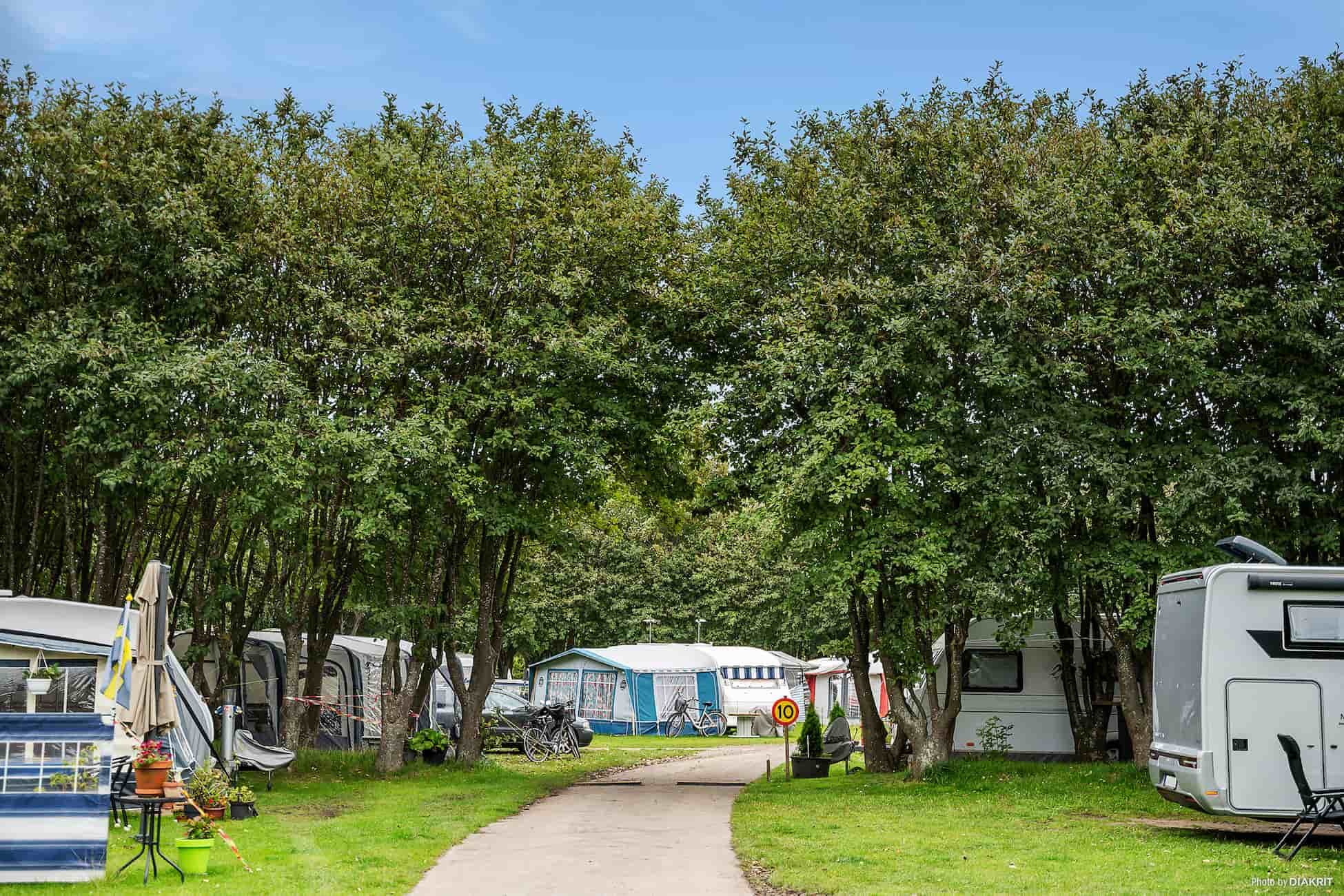 Campingstellplatz in Malmö auf First Camp Sibbarp