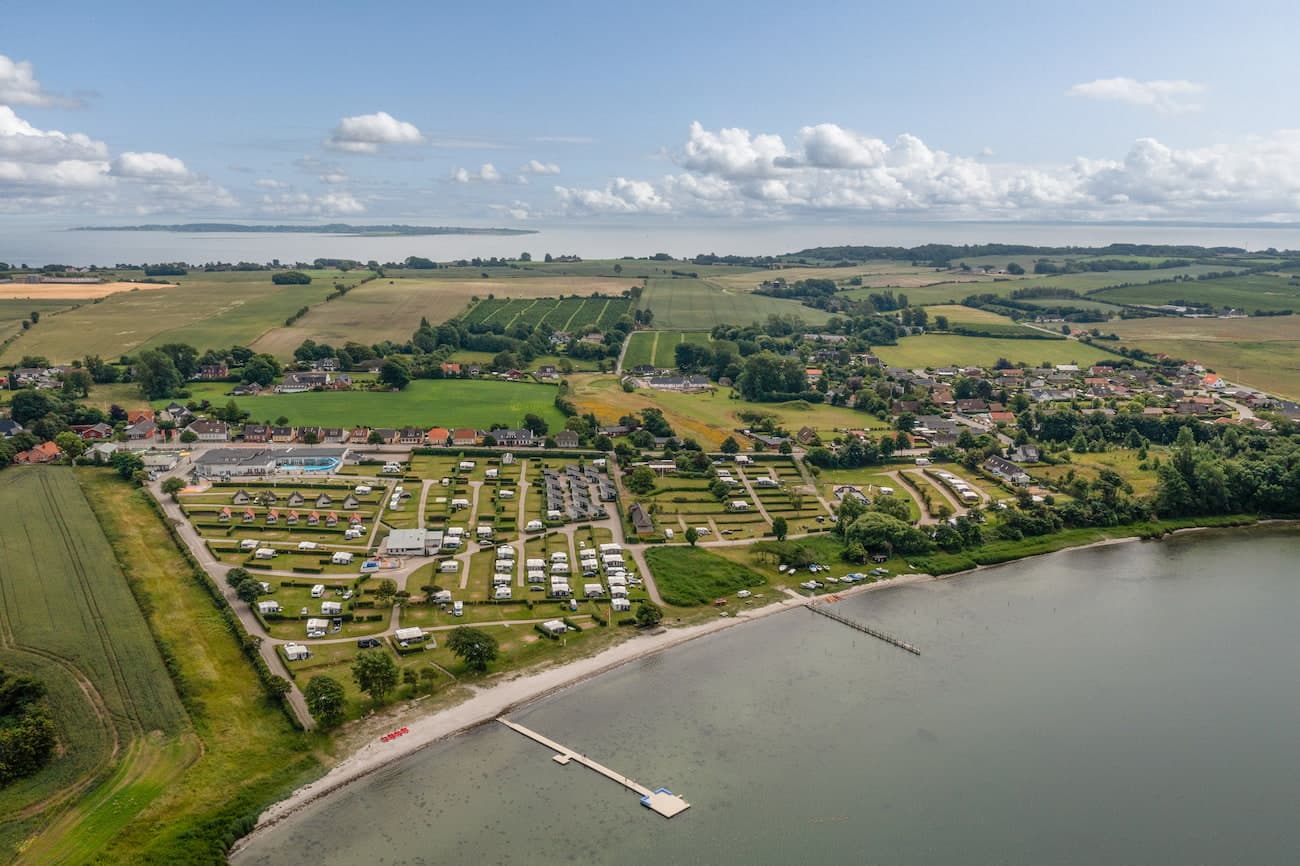 Campingplätze mit Aussicht auf das südfünische Inselmeer