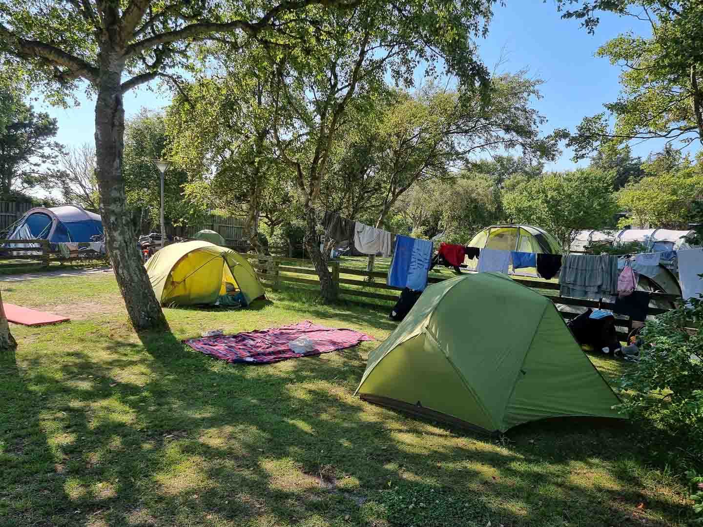 Ruhige Campingatmosphäre auf First Camp Grenen Strand in Skagen