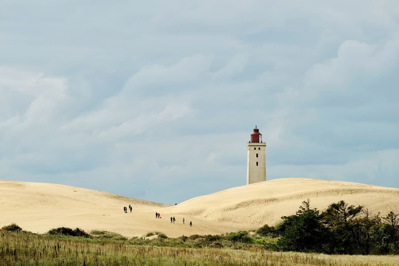 fyr rubjerg knude - nordjylland danmark