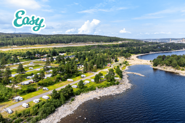 Fläsian - Sundsvall, Camping in Schweden