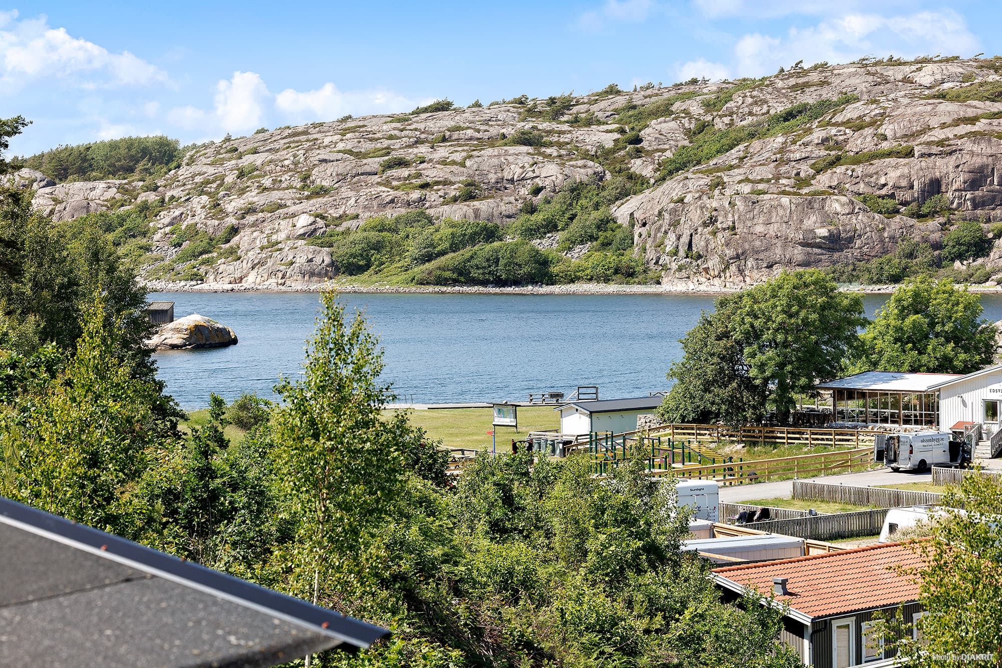 Camping in Schweden, Edsvik -  grebbestad