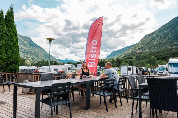 First Camp Gol Hallingdal Bistro Außenbereich