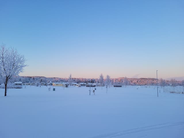 Björknäs - Boden vinter