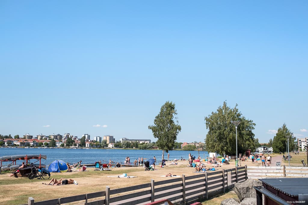 Camping am Vänern bei First Camp Skutberget in Karlstad