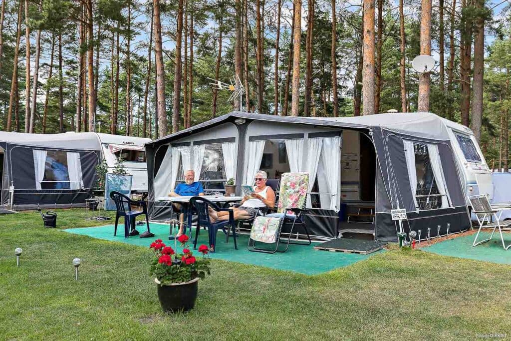 Saisoncamping in Åhus auf First Camp Åhus – Kristianstad