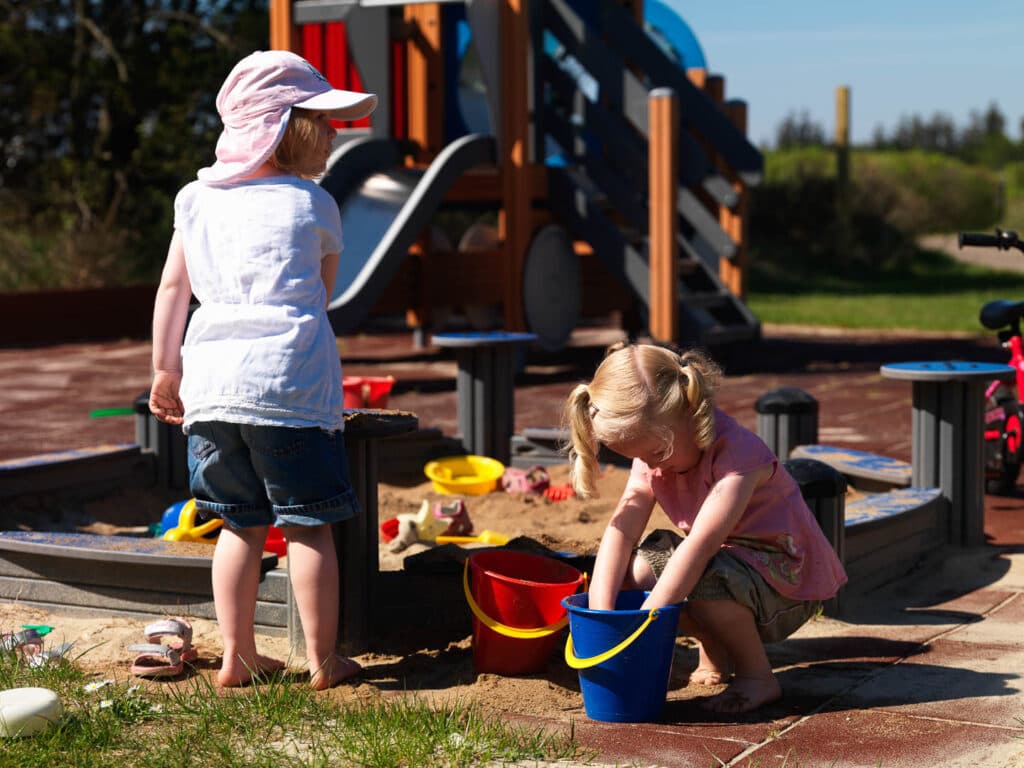 Wandern und Radfahren in der Nähe des Campingplatzes Råbjerg Mile, Skagen