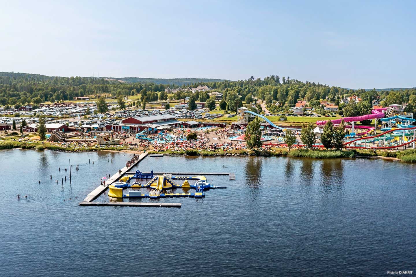 Sunne Campingplatz in Schweden