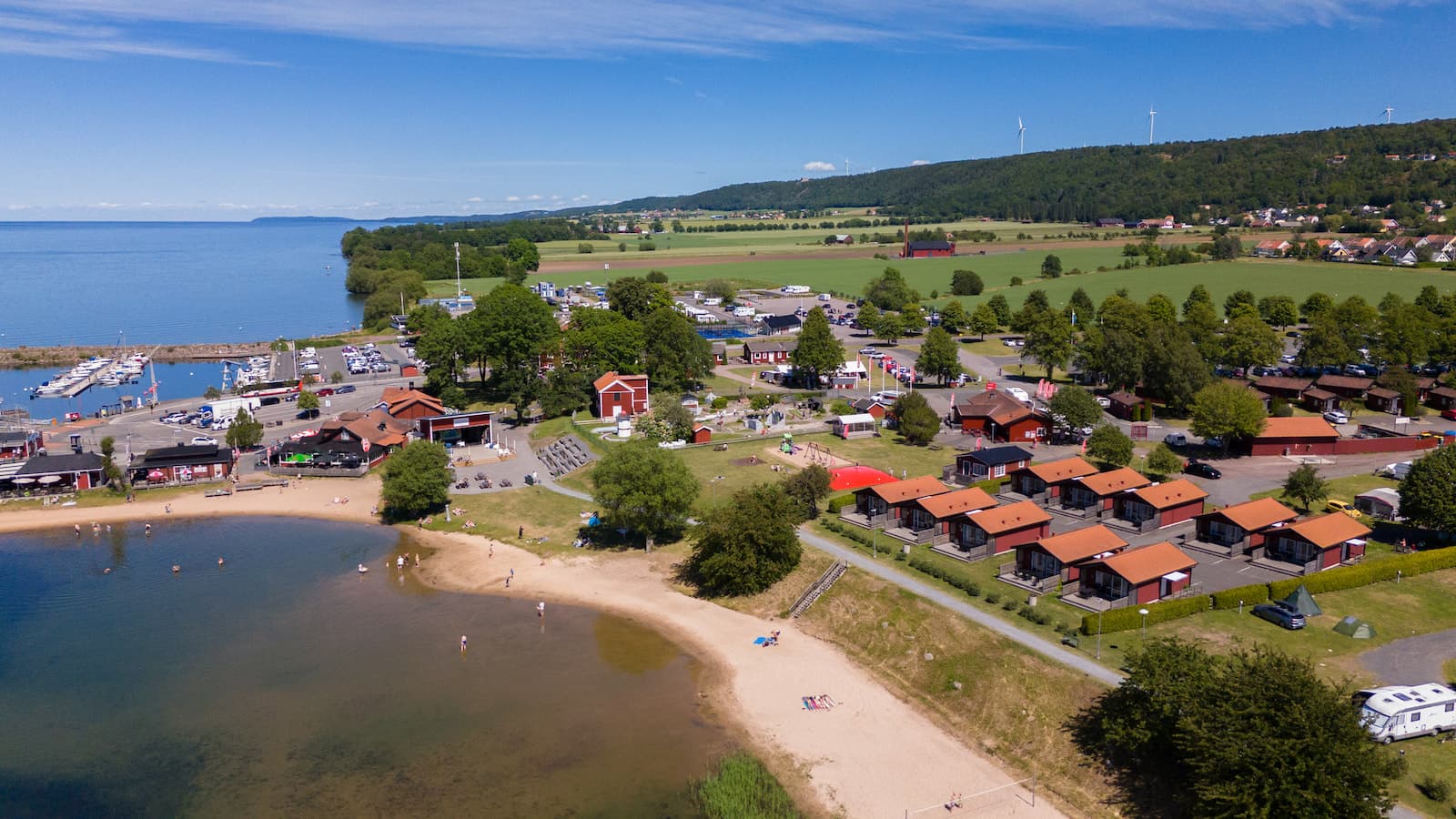 Gränna Strand Mittelschweden Die schönsten Strände am Vättern See