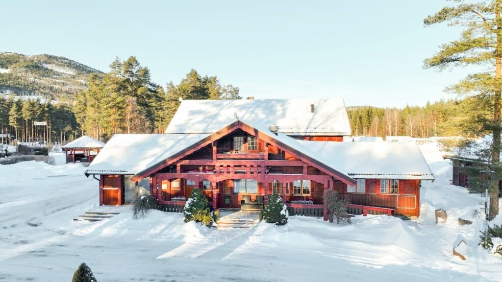 Bø Telemark Empfang Winter