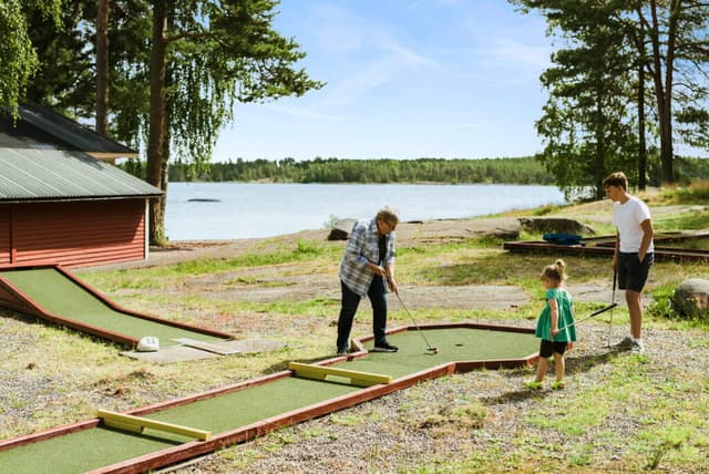 Minigolf på campingen i Säffle, First Camp Duse - Udde