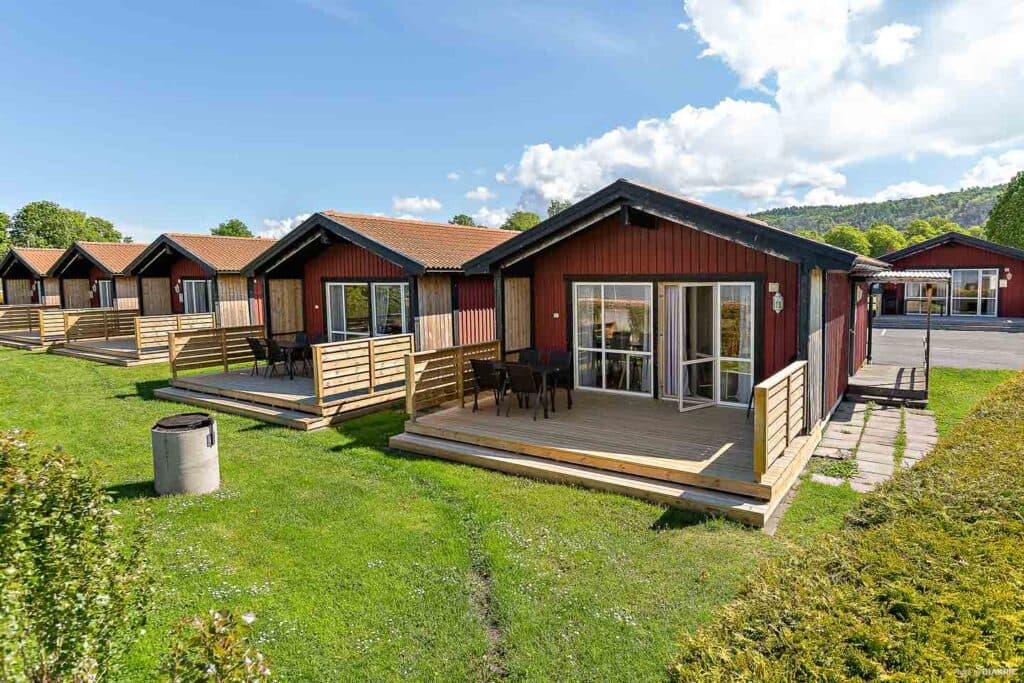 Gränna – Vättern, Campingplatz in Schweden mit Blick auf den Vätternsee.
