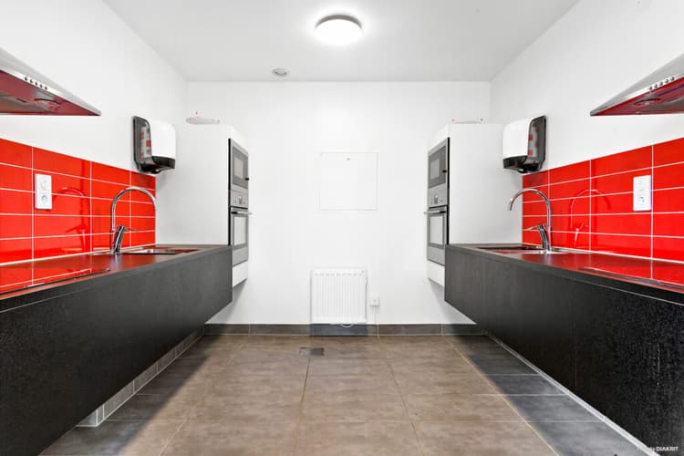 Gut ausgestattete Servicegebäude auf First Camp Åhus
