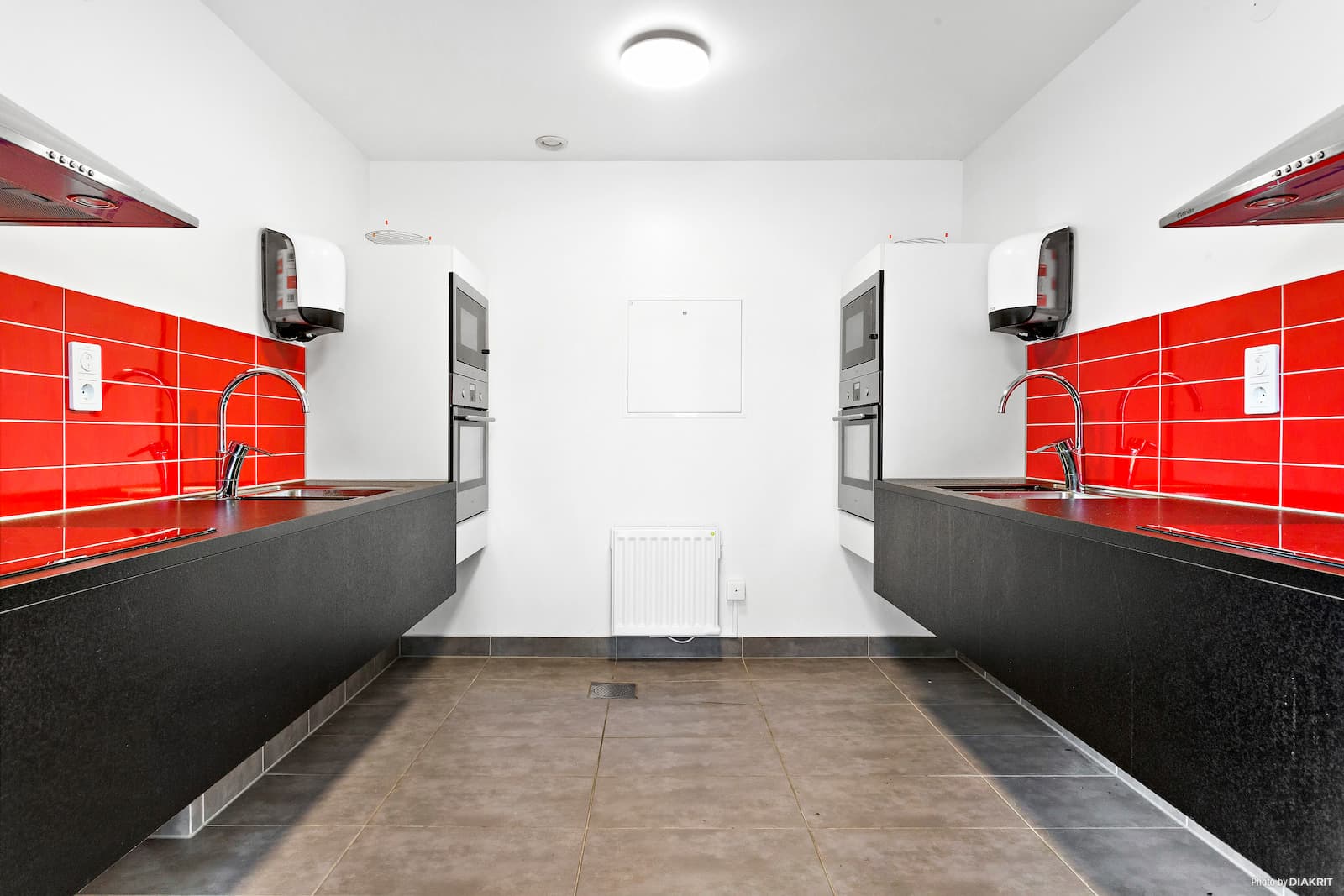 Gut ausgestattete Servicegebäude auf First Camp Åhus