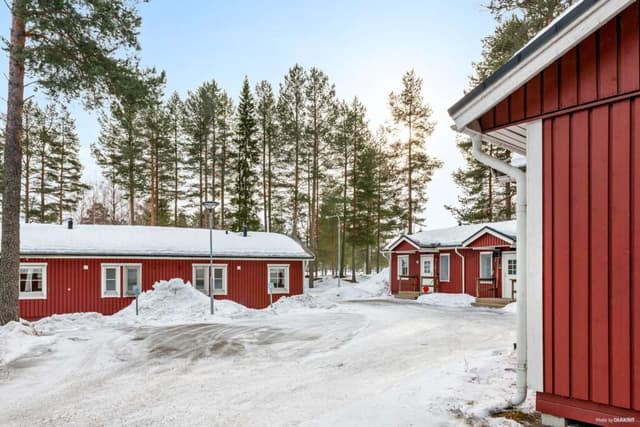 Camping och stuga på vintern på First Camp Acus - Luleå