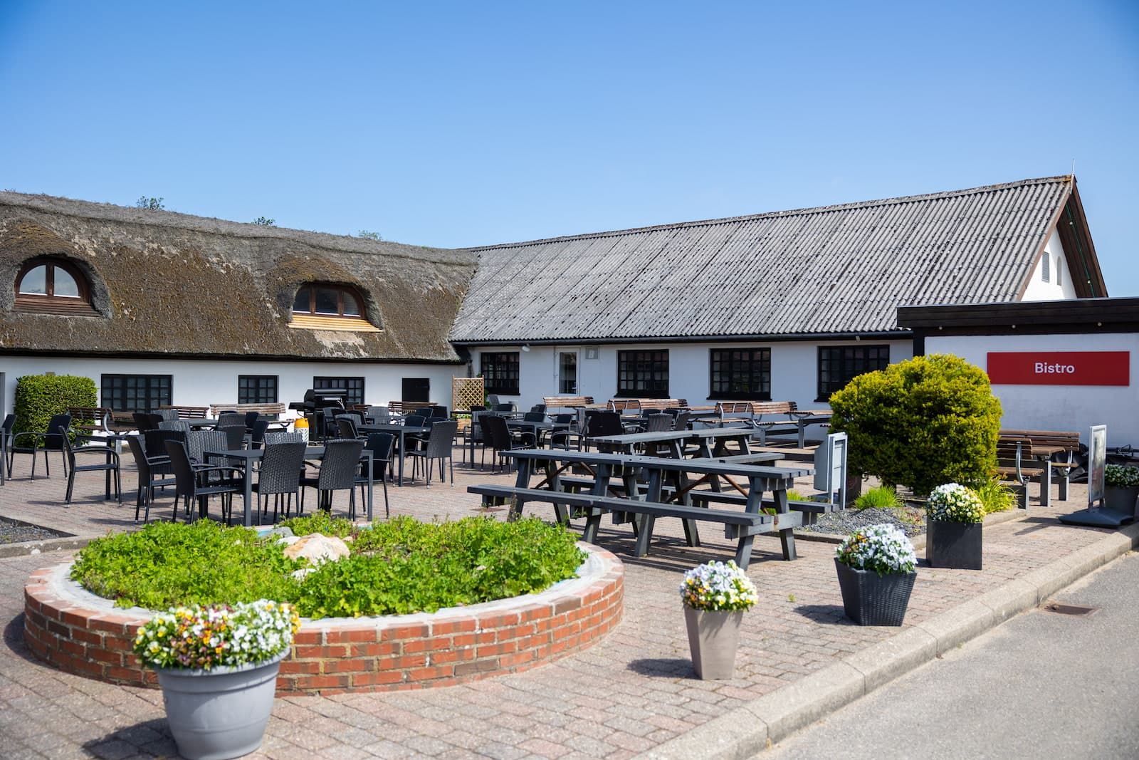 Ruhige Campingatmosphäre an der Nordwestküste auf Klim Strand