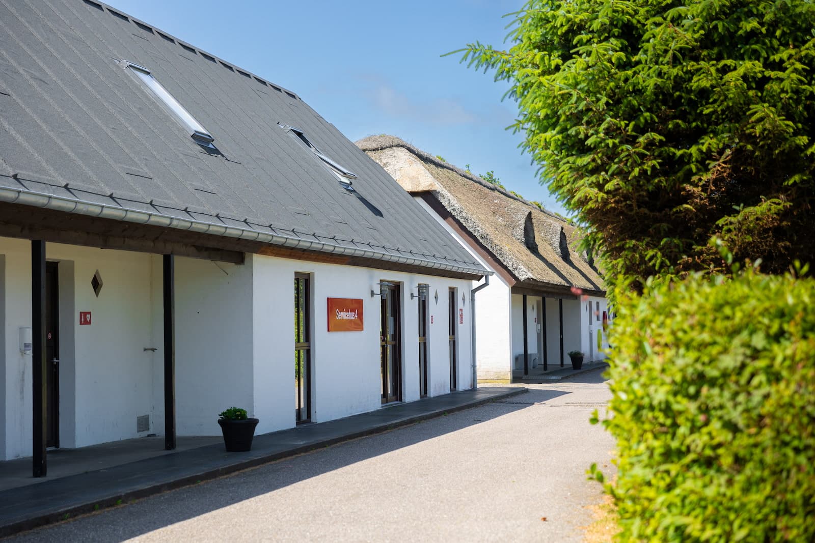 Sanitäranlagen mit Babyraum auf dem Campingplatz Klim Strand