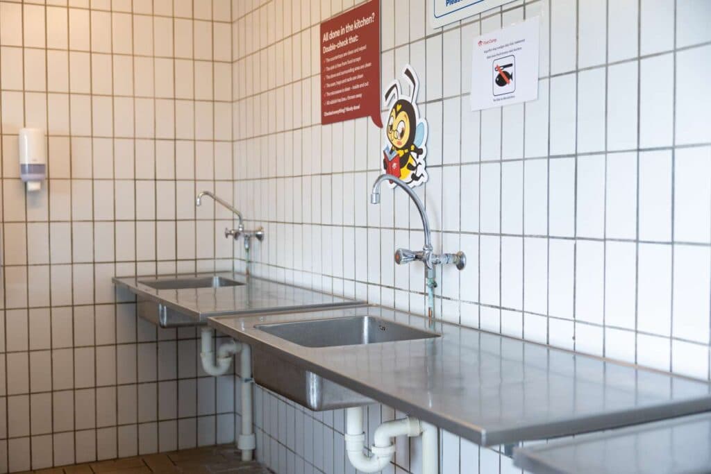 Faciliteter og servicebygning på Lakolk Strand – Rømø camping