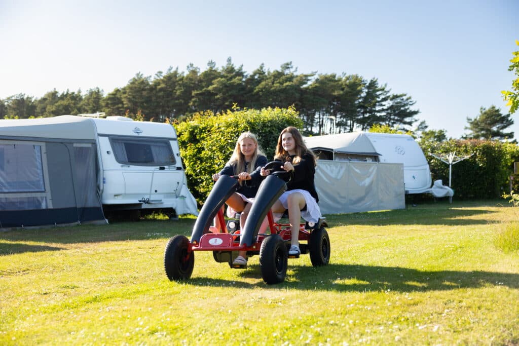 Campingliv ved havet i Skagen