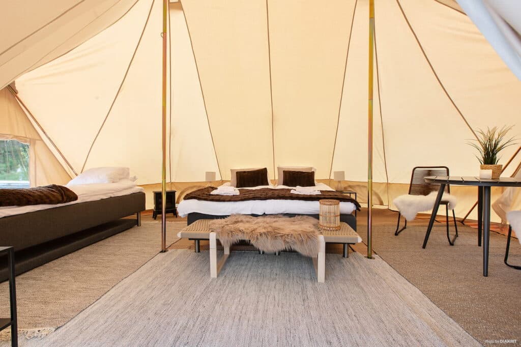 Glamping glampingtält moraparken dalarna