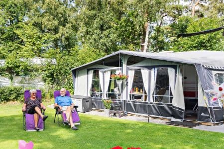 Saisonstellplätze auf dem Campingplatz in Åhus