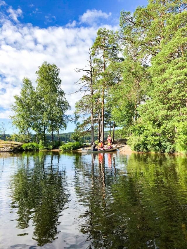 Sjönära aktiviteter på Sommarvik - Årjäng Camping