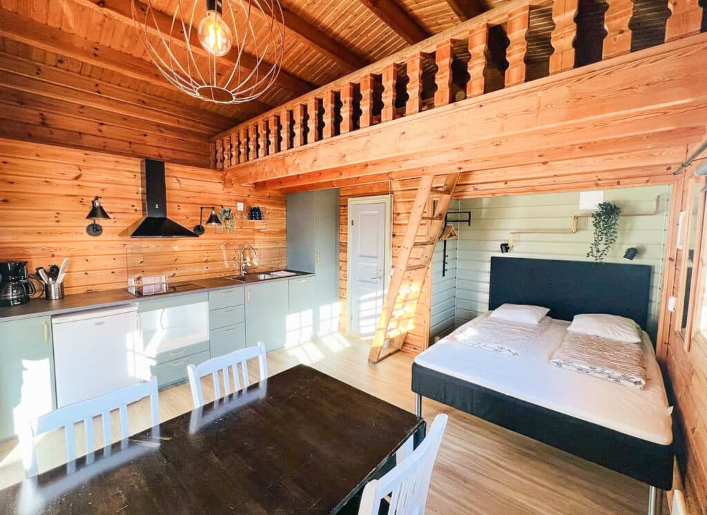 Allrum för Sjöfåglarna, en stuga på Sommarvik i Värmland.