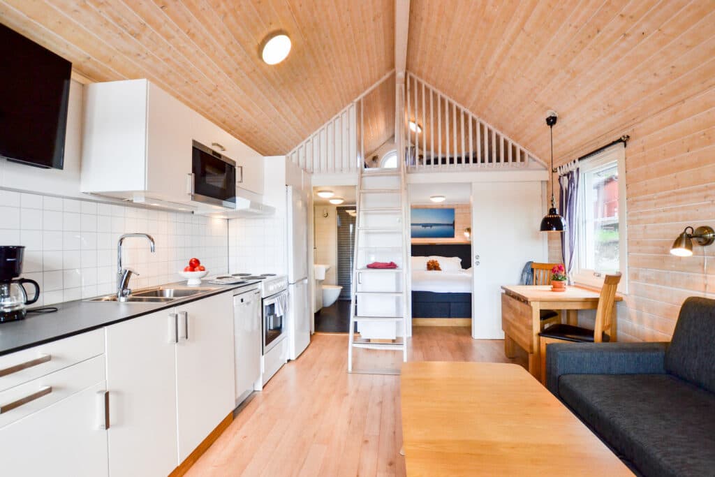 Allrum i Sjöstuga, en stuga på Sommarvik.