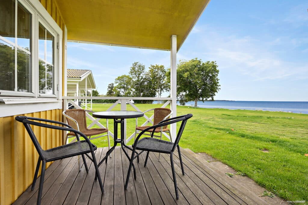 Altan för Vallastuga på First Camp Vadstena – Vättern